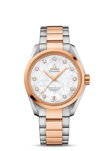 Omega Seamaster Aqua Terra 150M Master Co-Axial 38.5 Stainless Steel / Red Gold / MOP / Bracelet